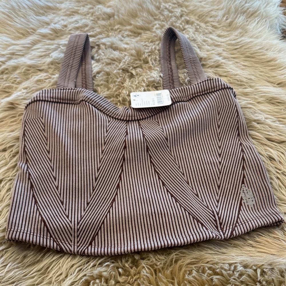 NWT FP Movement Tank. Size M/L. Plum color.